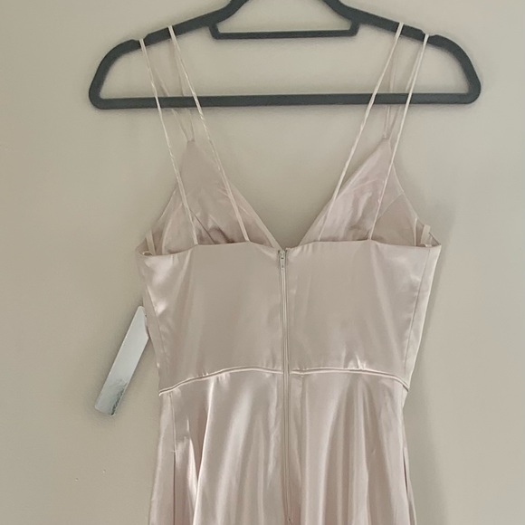 Sequin hearts double strap satin ballgown - Picture 4 of 6